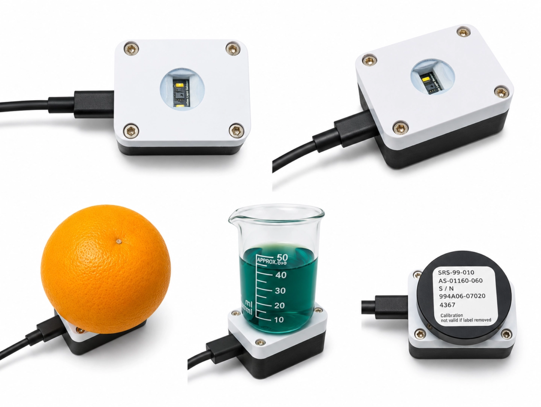 Roxanne colorimeter for food and pharmacy